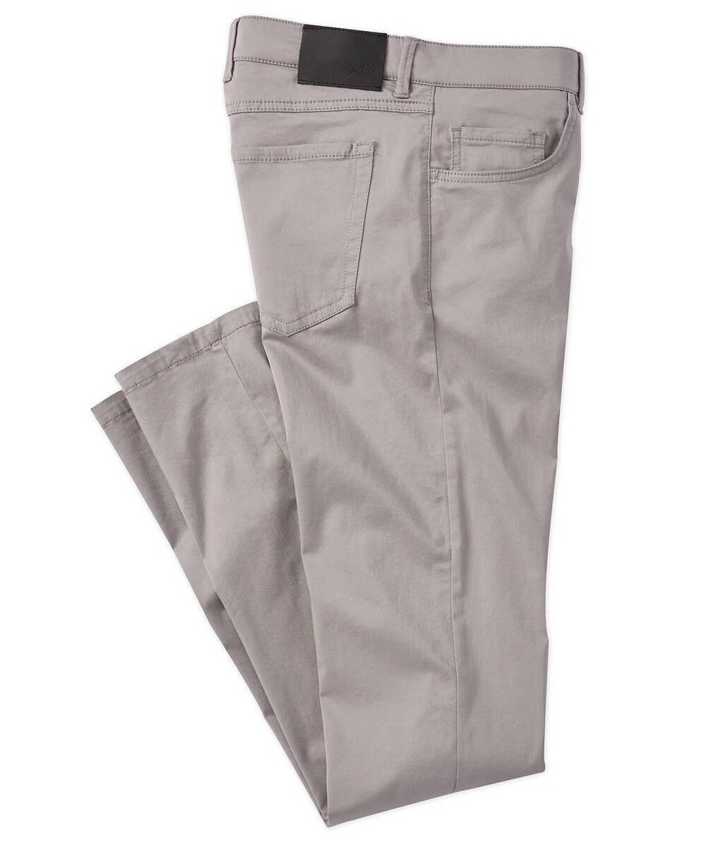 NEW BALLIN men's crescent xtreme comfort sateen pants in cement